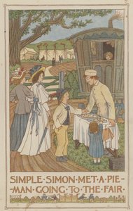Simple Simon met a pieman going to the fair