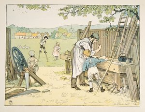 The Carpenter, from Four and Twenty Toilers, published 1900