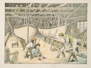 The Shipbuilder, from Four and Twenty Toilers, pub. 1900