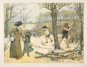The Woodman, from Four and Twenty Toilers, published 1900