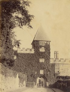 Entrance Gate and Tower, Lismore Castle by Francis Edmond Currey