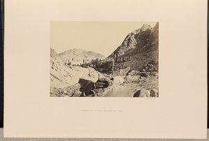 Approach to the Convent of Sinai by Francis Frith