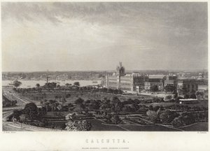 Calcutta in West Bengal by Francis Frith