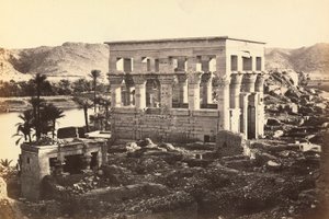 Pavilion of Trajan in the Monumental Complex of Philae, Island of Agilkia, Environs of Assuan, Egypt