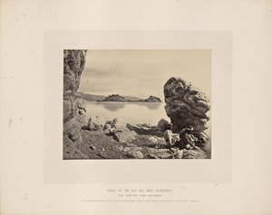 Graia, on the Red Sea, near Eziongeber by Francis Frith