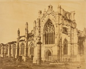 Melrose Abbey by Francis Frith
