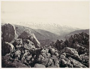 Mount Hermon, the Mount of Transfiguration by Francis Frith