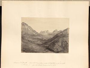 Mount Horeb (Sinai), and the mountain was altogether on a smoke, for the Lord descended in fire