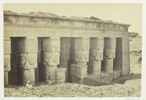 Portico of the Temple of Dendera