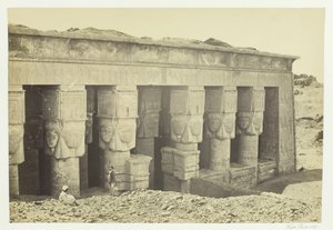 Portico of the Temple of Dendera