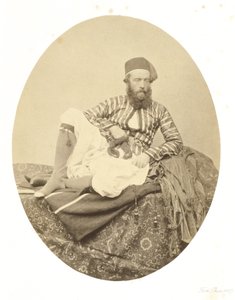 Portrait, Turkish Summer Costume by Francis Frith