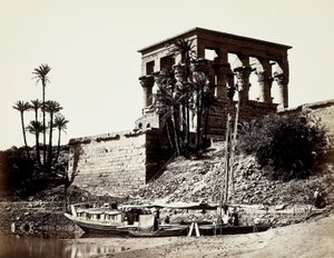 The Hypaethral Temple, Philae (Egypt) by Francis Frith