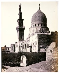 The Mosque of the Emir, Achur, Cairo by Francis Frith