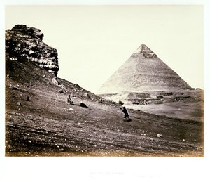 The Second Pyramid, from the Southeast by Francis Frith