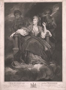 Mrs. Siddons in the Character of the Tragic-Muse