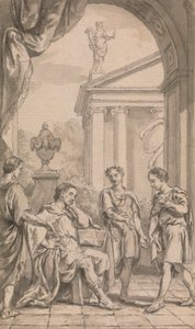 Messengers Before an Emperor by Francis Hayman