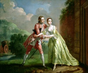 Robert Lovelace Preparing to Abduct Clarissa Harlowe, from 