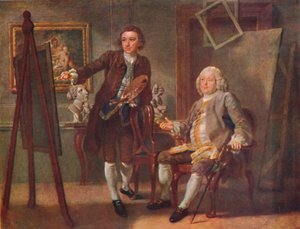 Robert Walpole, First Earl of Orford, in the Studio of Francis Hayman