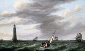 Shipping off the Eddystone Lighthouse