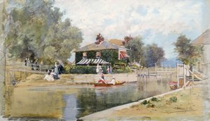 A Summer Day on the Canal