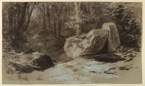 Rocks in the Woods by Francis Hopkinson Smith