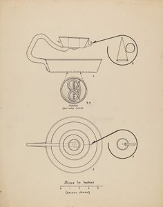 Candlestick with Snuffer by Francis Law Durand