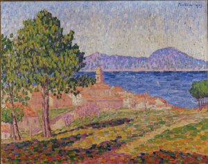 View of Saint-Tropez from the Zita by Francis Picabia
