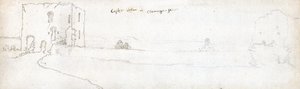 Cardiff in 1678 by Francis Place