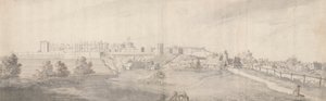 Extensive View of Windsor Castle by Francis Place
