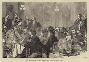 An Australian-Meat Supper at Newcastle-on-Tyne by Francis S. Walker