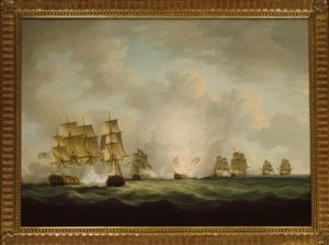 The Capture of the Spanish Treasure Ships off Cadiz