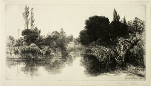 Shere Mill Pond, No. II (large plate)