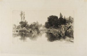 Shere Mill Pond, No. II (large plate)