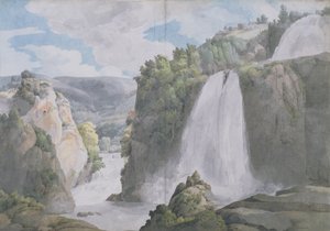 Cascades At Tivoli, 1781