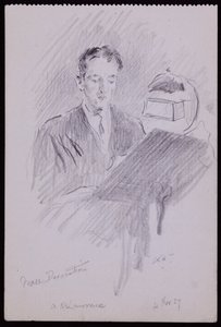 Portrait of AK Lawrence by Francis Wilfred Lawson