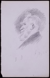 Portrait of George Bernard Shaw by Francis Wilfred Lawson