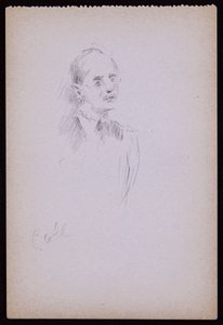 Portrait of Gerald Cobb by Francis Wilfred Lawson