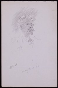 Portrait of Halsey Ricardo by Francis Wilfred Lawson