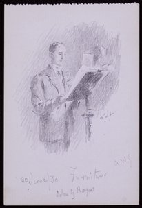 Portrait of John G Rogers by Francis Wilfred Lawson