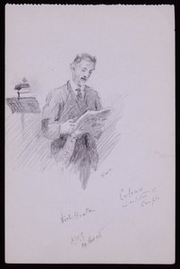 Portrait of Noel Heaton by Francis Wilfred Lawson