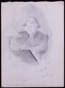 Portrait of North by Francis Wilfred Lawson