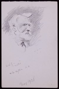 Portrait of WL Wyllie by Francis Wilfred Lawson