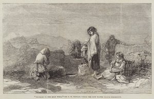 Pilgrims to the Holy Well by Francis William Topham