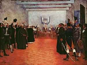 The Congress of Tucuman - Declaration of the Independence of the United Provinces of Rio and the Plata on 9th July 1816