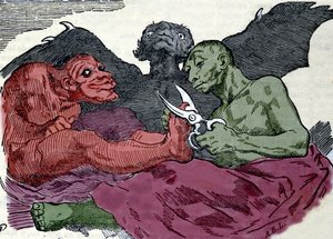 They make their toilet: engraving by Francisco Goya y Lucientes (1746-1826) made around 1820