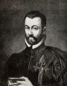 Portrait of Benito Arias Montano, Spanish humanist and theologian