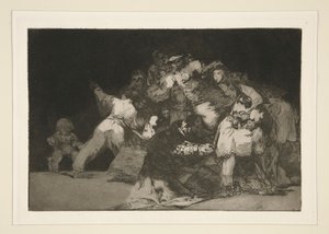 General Folly, pl. 9 from the series Los proverbios