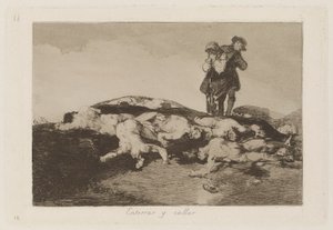 Bury Them and Keep Quiet, Plate 18 from The Disasters of War