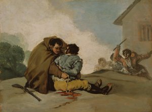 Friar Pedro Binds El Maragato with a Rope, c. 1806