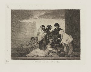 Thanks to the Millet, plate 51 from the series The Disasters of War